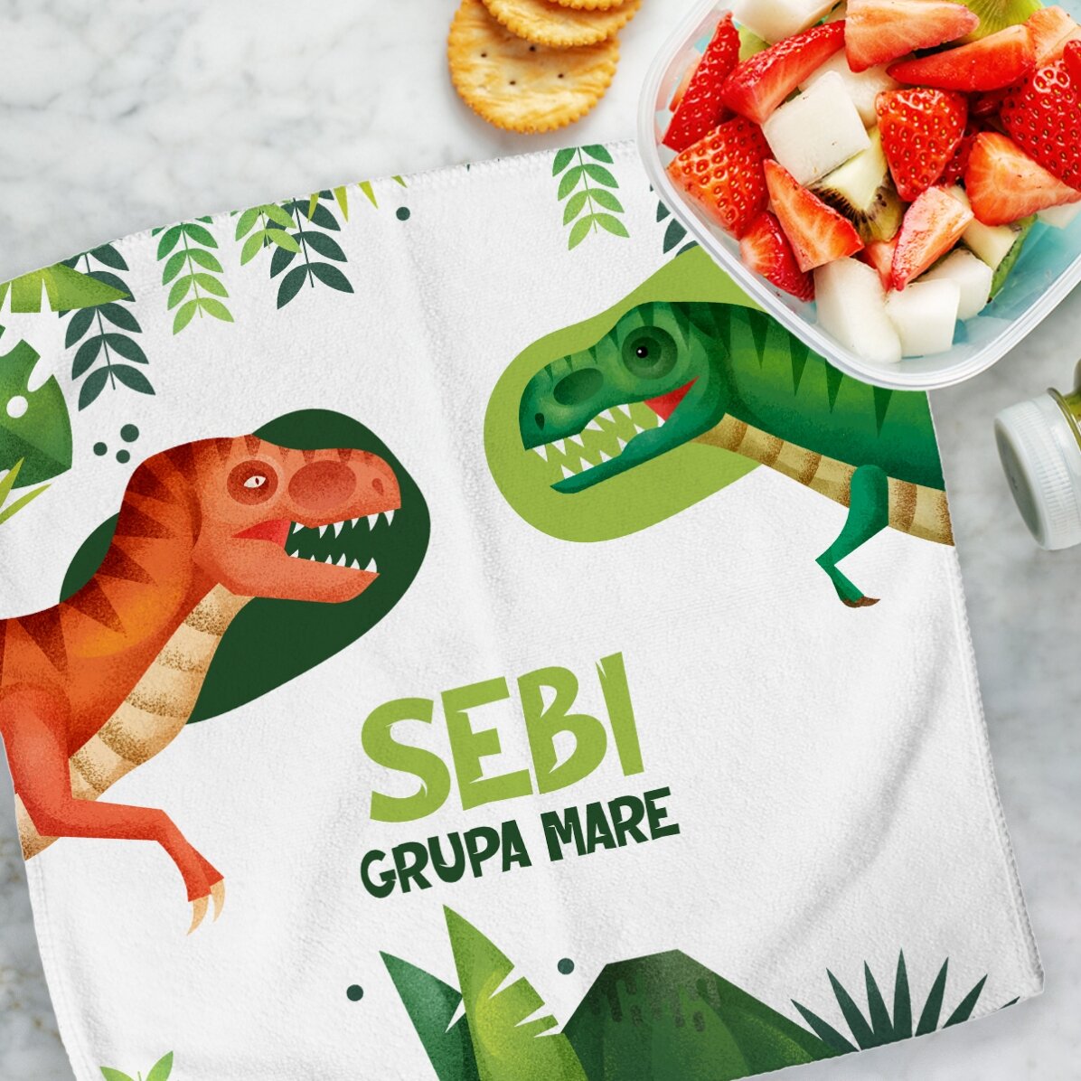 Ręcznik z nadrukiem – Dinozaur T-Rex
